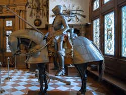 Statue Inside Castelul Peleș