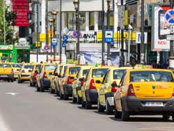 Taxis in Bucharest