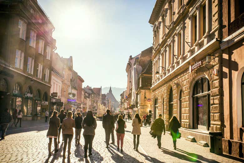 Las encantadoras calles medievales de Transilvania