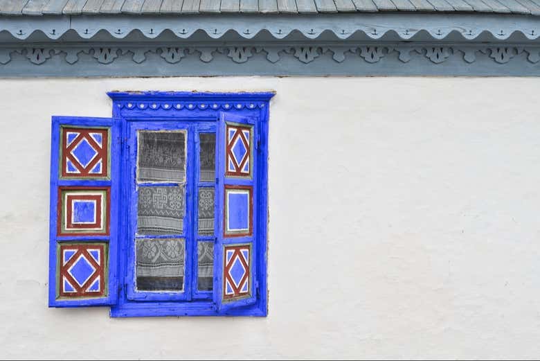 Ventana en el Museo del Pueblo