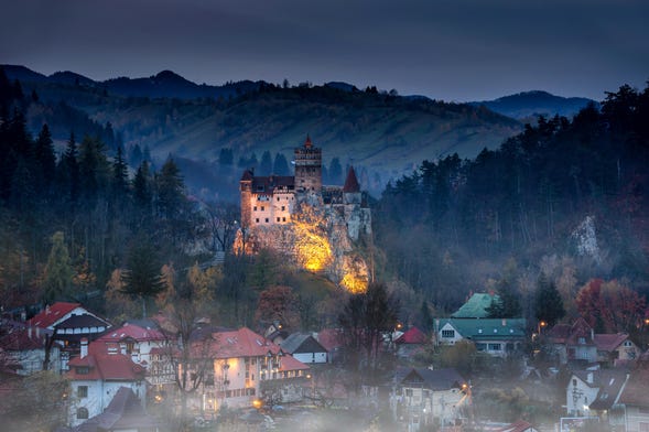 Tour di 2 giorni della Transilvania + Festa di Halloween nel castello di Dracula
