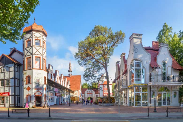 Arquitectura alemana en Svetlogorsk 
