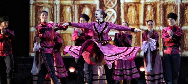 Espectáculo Kostroma del Ballet Nacional Ruso