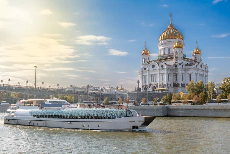 Crucero por el río Moscova