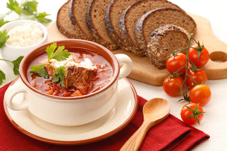 The Russian borscht