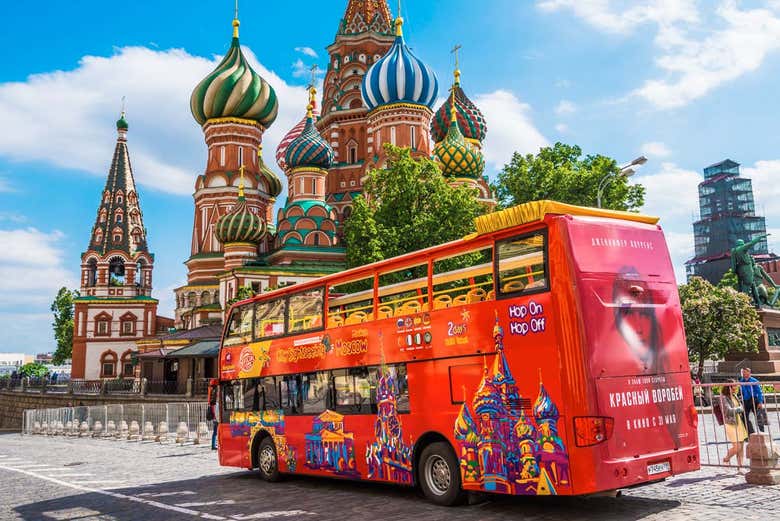 Autobús turístico de Moscú