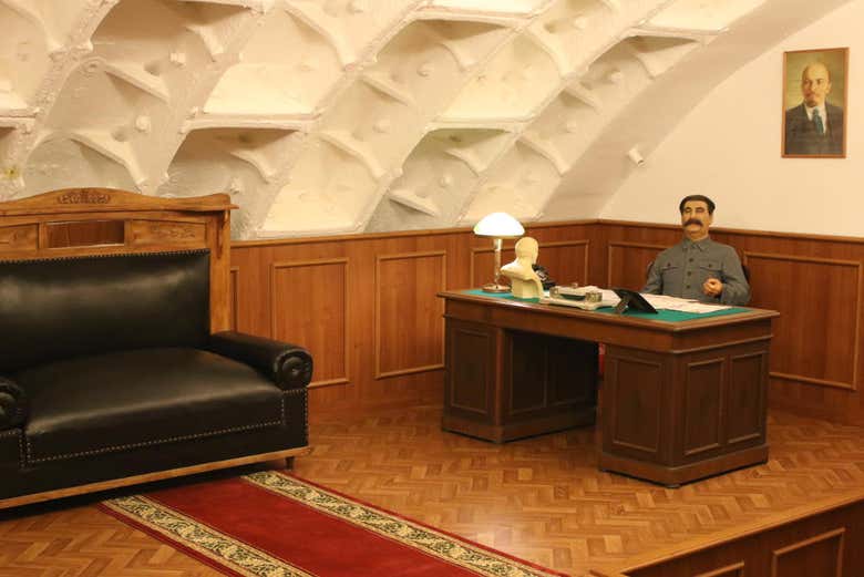 Stalin's office at the Bunker-42