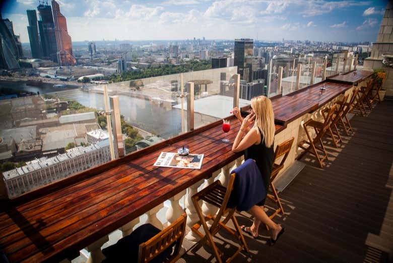 Mirador del hotel Ukraine