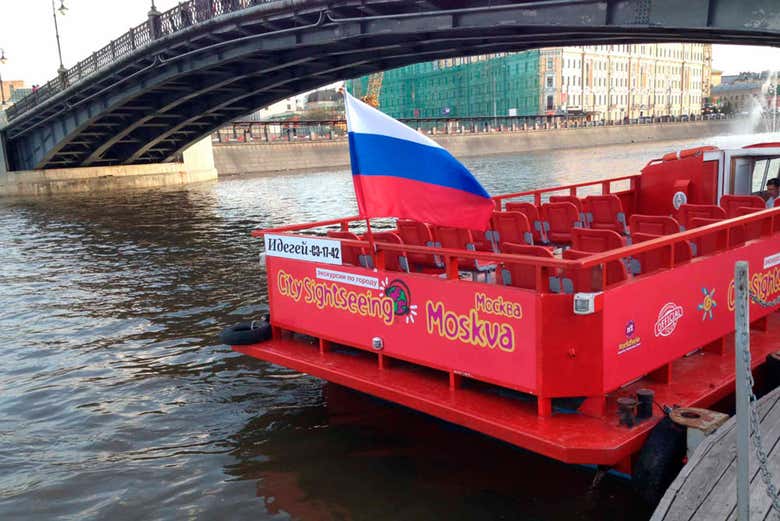 Moscow river cruise