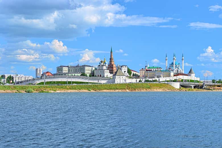 Panoramic view of the Kazan Kremlin