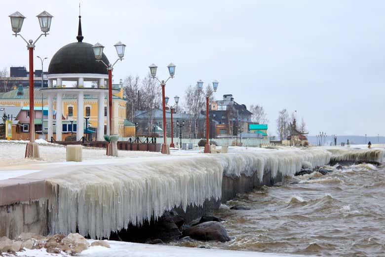 Le port de Petrozavodsk