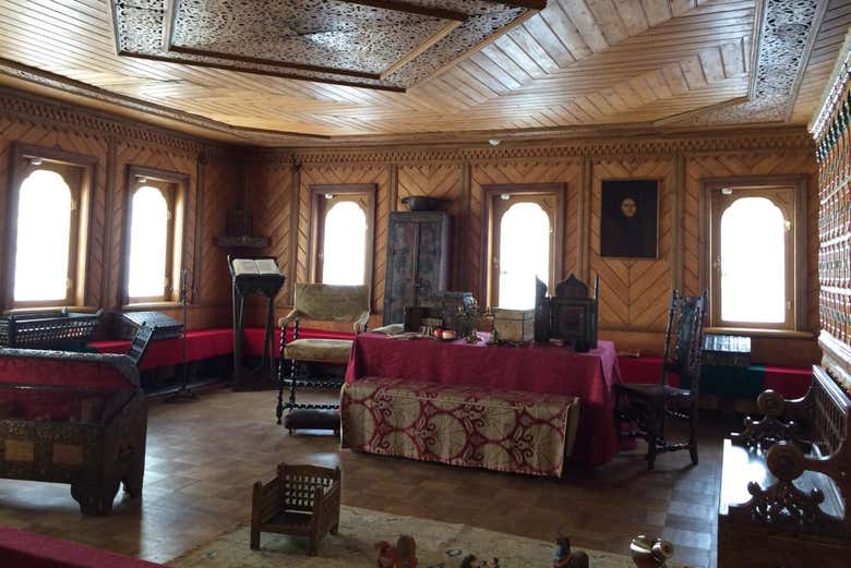 Una de las cámaras de los Boyardos Romanov