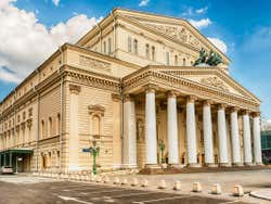 Teatro Bolshoi, visto dall'esterno