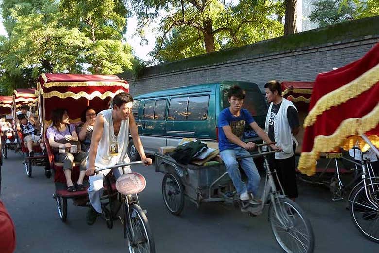 Balade en rickshaw à Pekin