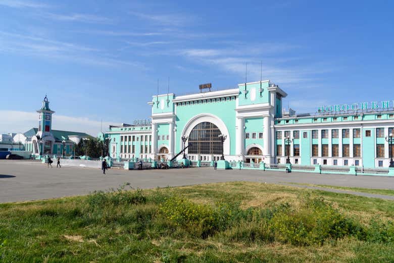 Estación de tren de Novosibirsk