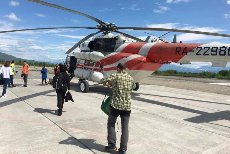 Elicottero dell'attività