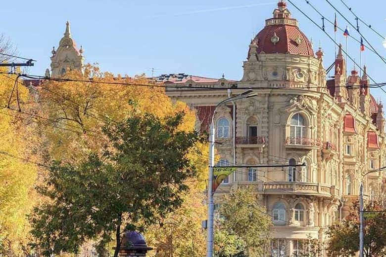 Calles históricas en Rostov del Don