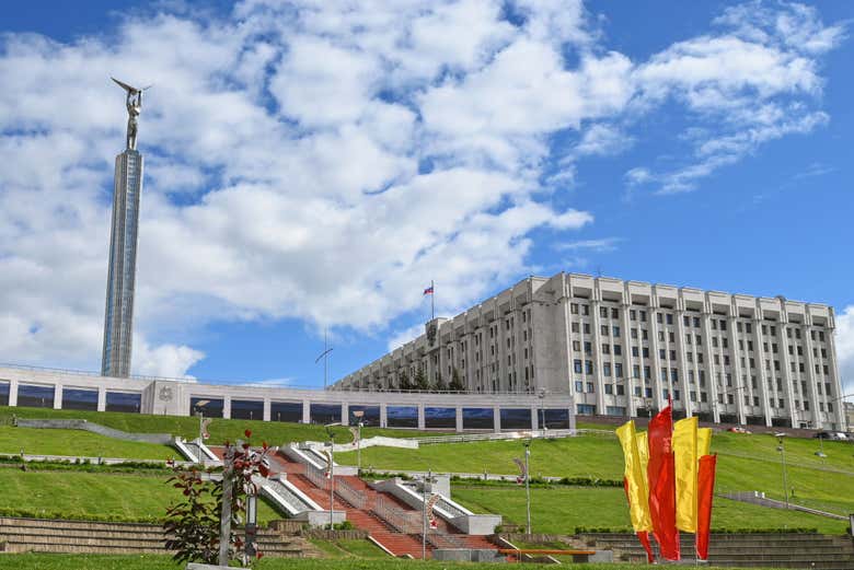 Vistas de la Plaza de la Gloria