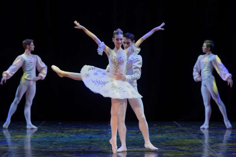 Spettacolo di danza classica a San Pietroburgo