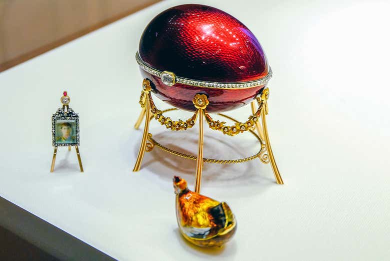 Huevo Fabergé, obra maestra de la joyería