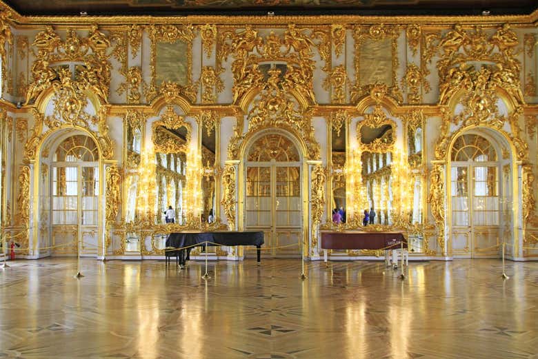 Interior del palacio de Catalina