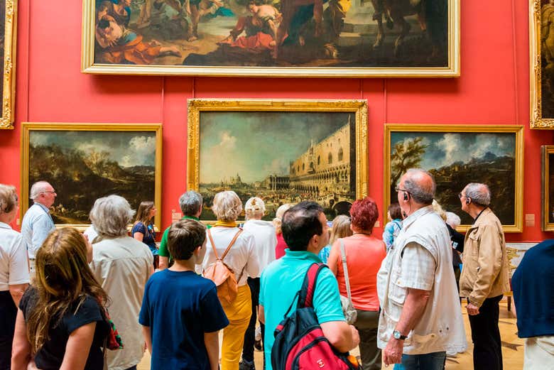 Visitantes no Novo Hermitage