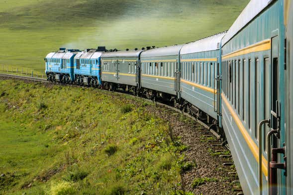 Trans-Siberian Railway from St Petersburg to Vladivostok