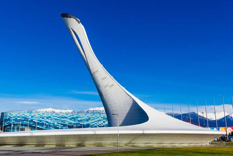 Monument for the Olympic Torch