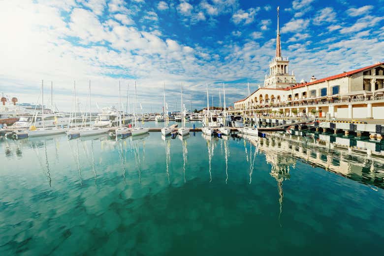 Puerto principal de Sochi