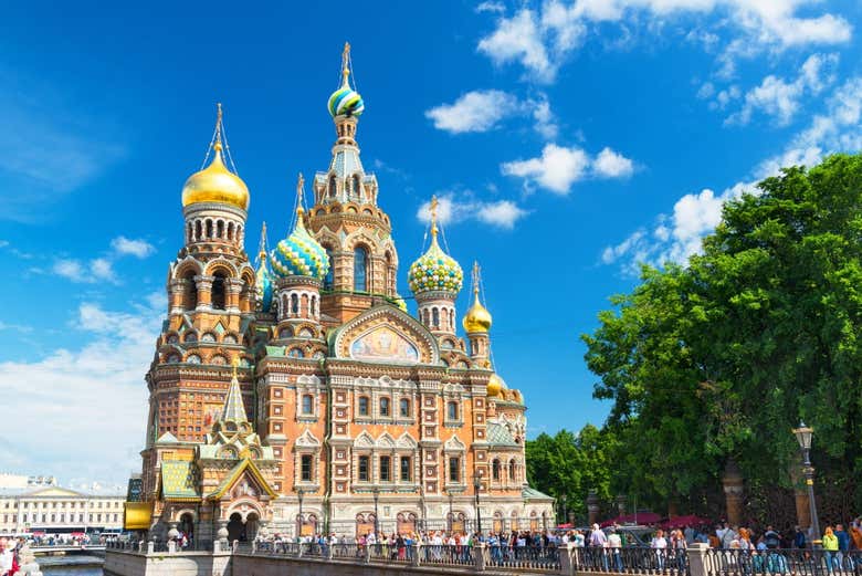Iglesia de San Salvador, en San Petersburgo