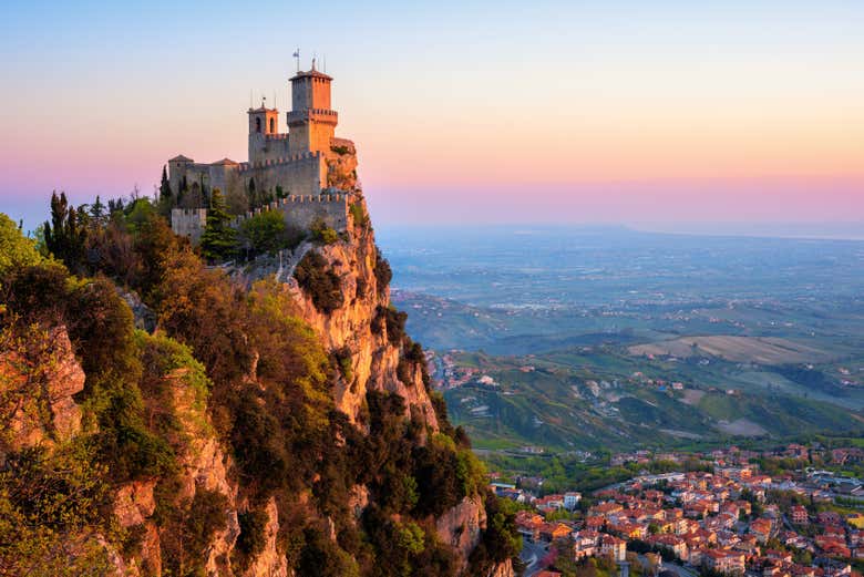 The castles of San Marino