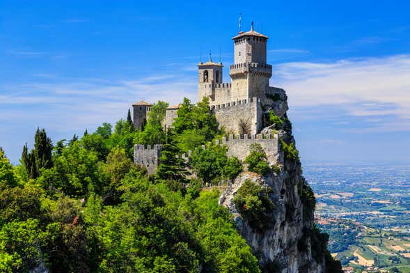 Tour privato di San Marino in bici elettrica