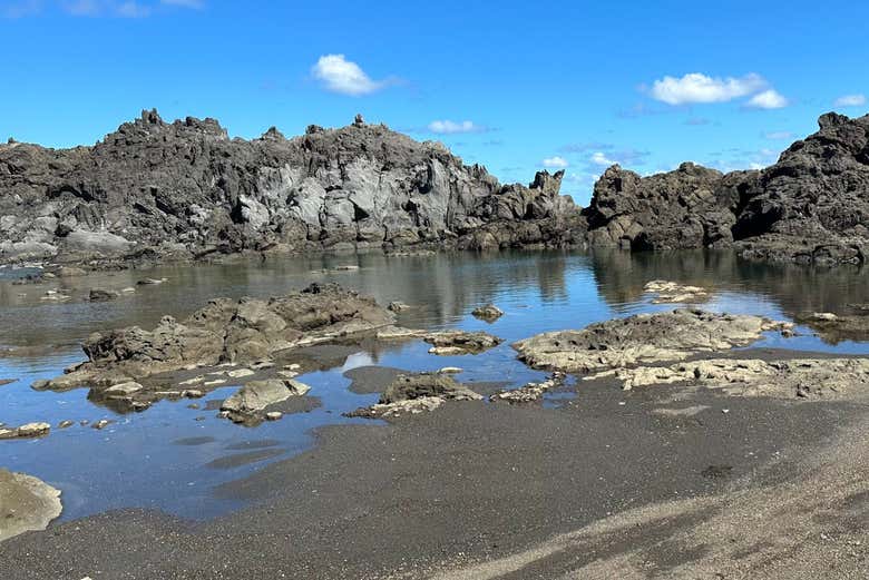 Panoramica dell'Owia Salt Pond