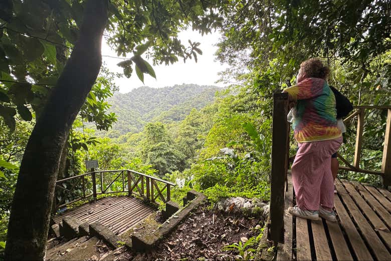 Ammirando il paesaggio