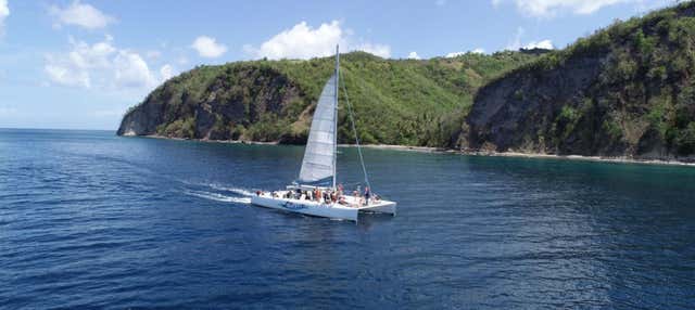 Day Trip to Soufrière Bay by Boat
