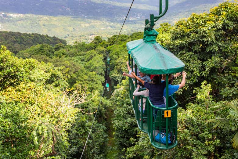 Vistas desde el tranvía aéreo
