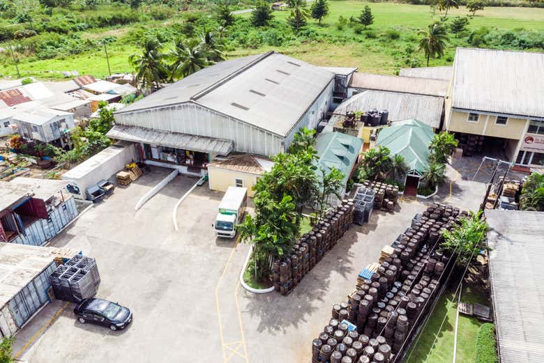 La destilería Santa Lucía