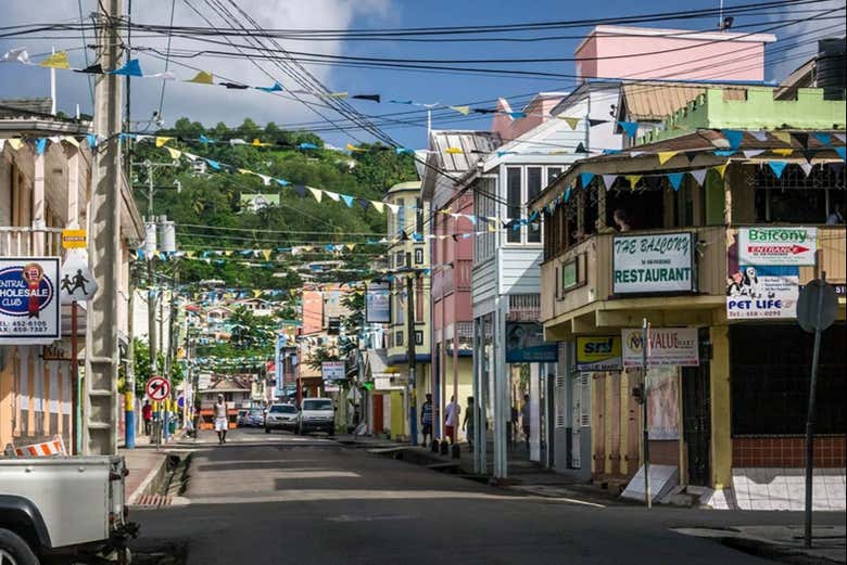 Las calles de Castries