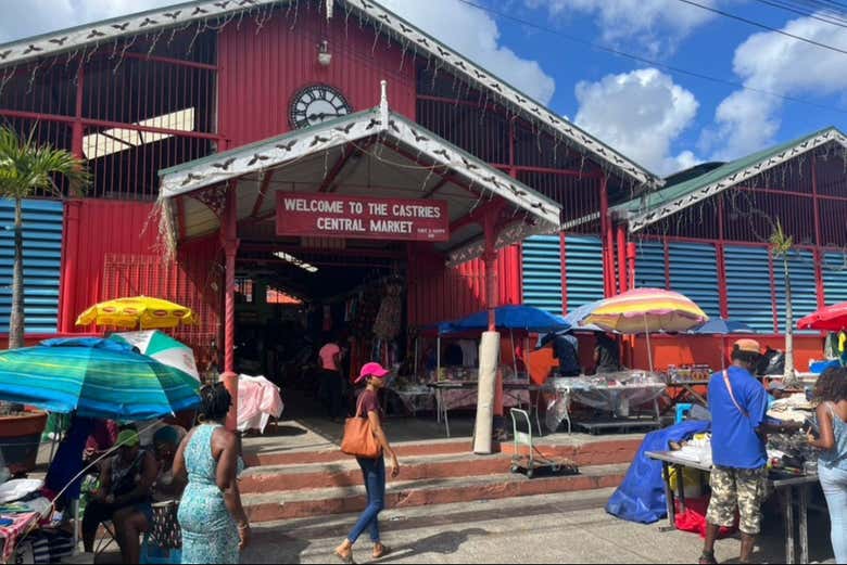 El Mercado Central de Castries