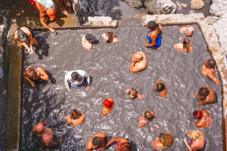 Un bagno al Sulphur Springs