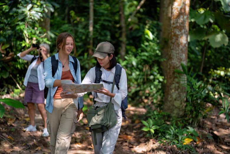 Explorando a região