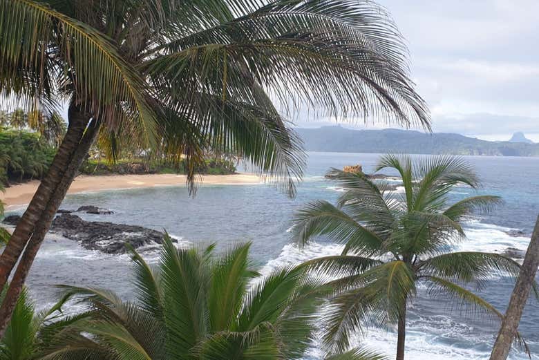 Costa norte de São Tomé