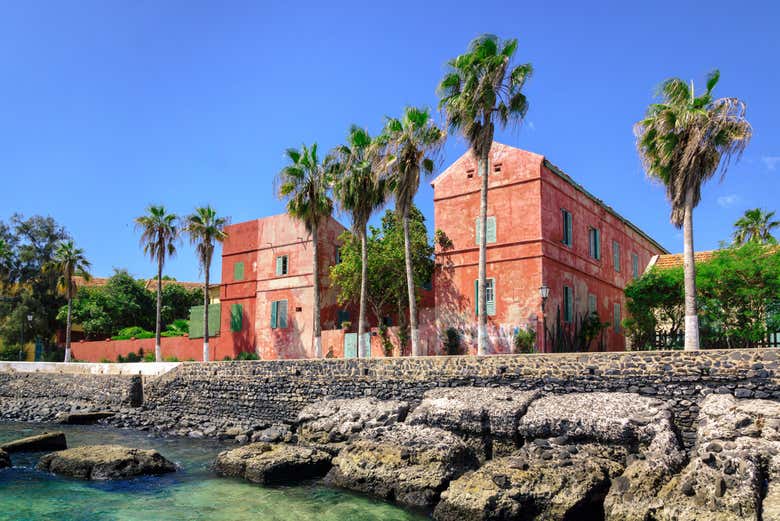 Houses on Goree Island