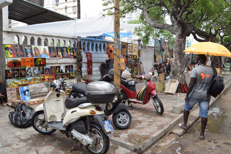 Paseando por los mercados de Dakar