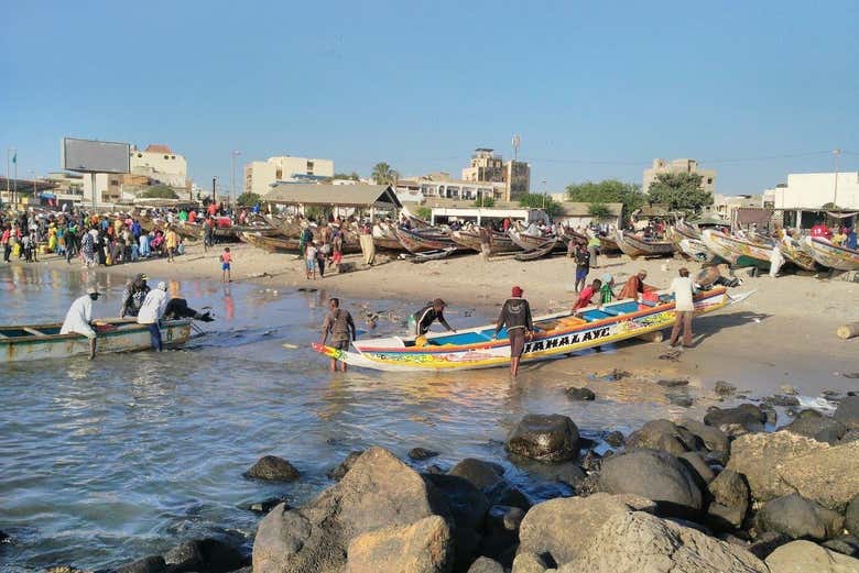 Mercado de pescado de Soumbédioune
