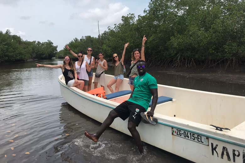 Enjoy a fun boat ride!