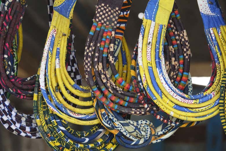 A marketstall in Mbour