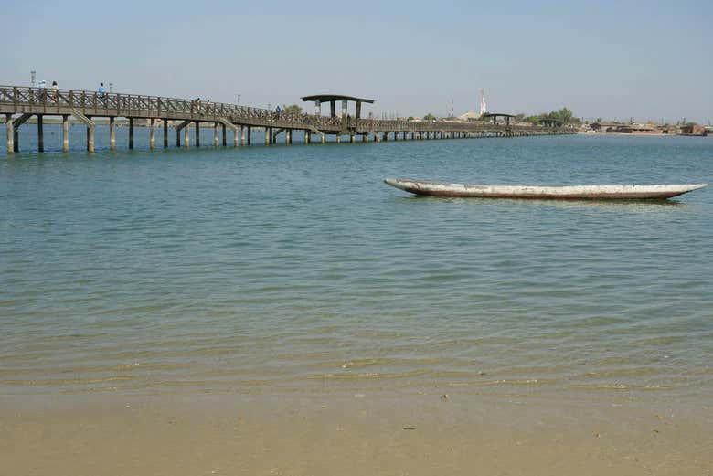 Puente de madera de Fadiouth
