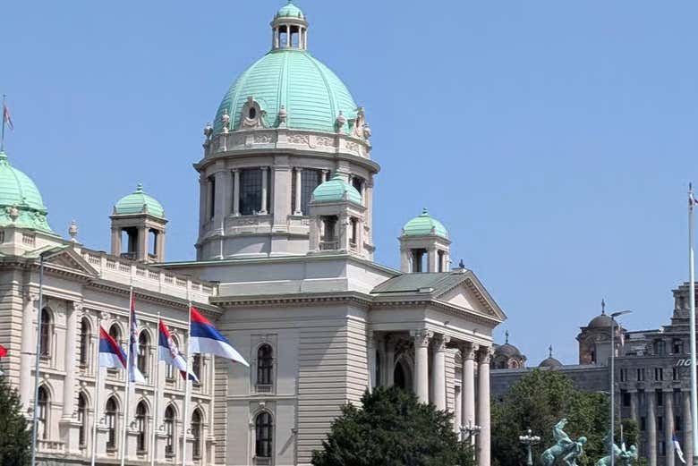 Admire Serbia's National Assembly
