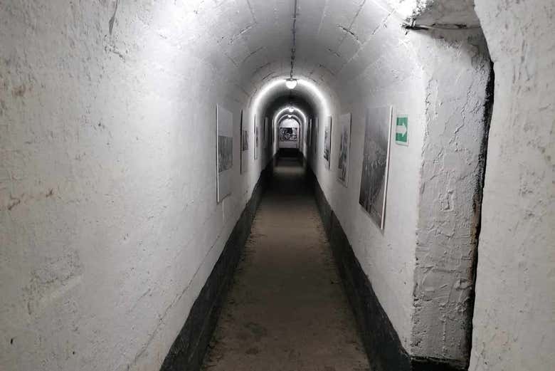 Tunnels dans les souterrains de Belgrade